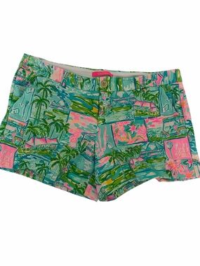 Lilly Pulitzer Callahan shorts size 14